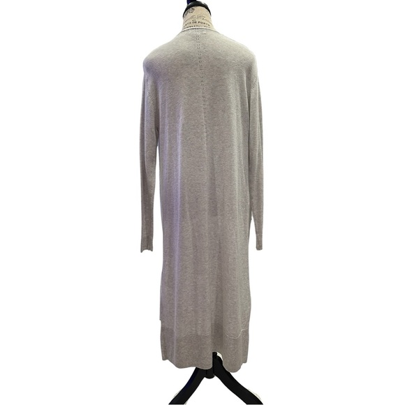 Allison Joy Gray Knit Duster Cardigan - Picture 4 of 8